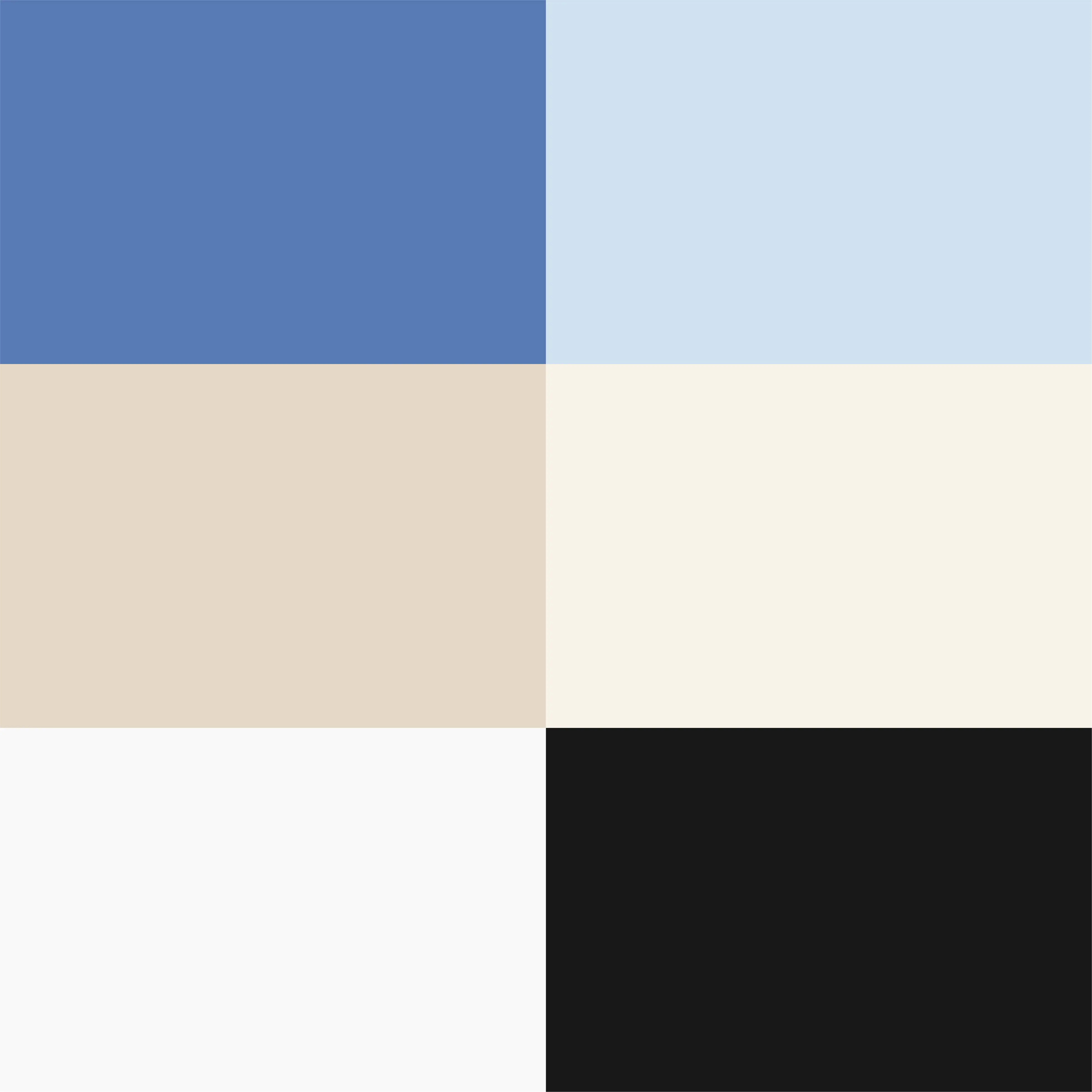 Farbpalette für Elbflorenz City Tour: Regatta-Blau, Sand, Soft-Blue und Ghostwhite