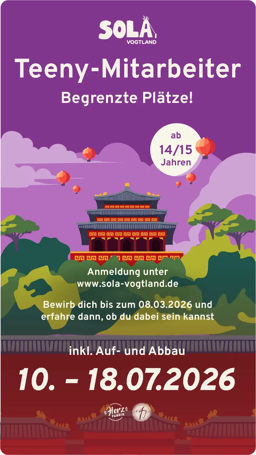 Story-Flyer zur Gewinnung jugendlicher Mitarbeiter, eigene Farbvariante